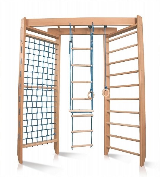 Спортивная стенка   Baby 4 (пристеночный)