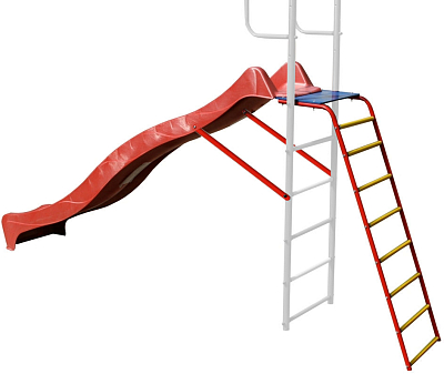 картинка Наклонная лестница с площадкой для горки к ДСК Вертикаль от магазина БэбиСпорт