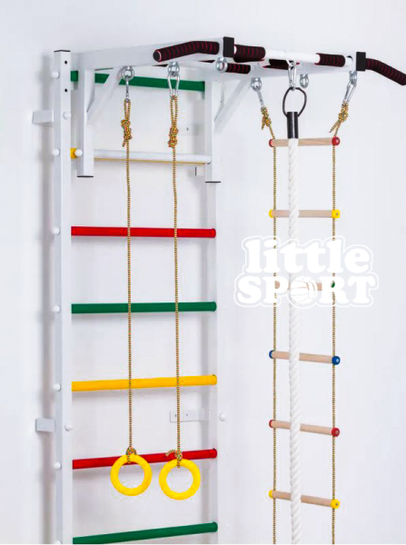 Шведская стенка "LittleSport" R2 турник-рукоход